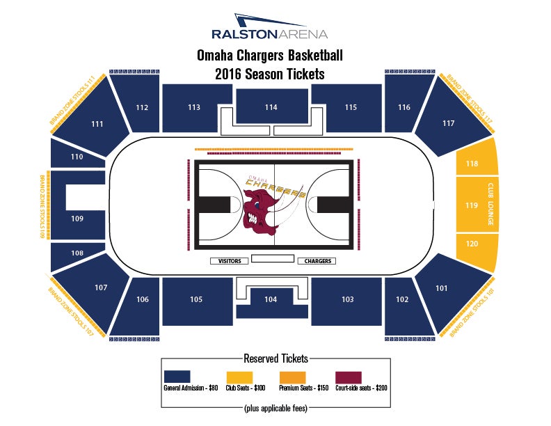 Bisons Seating Chart